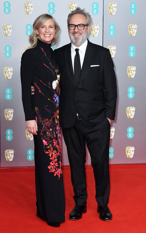 Alison Balsom and Sam Mendes attending the 73rd British Academy Film Awards held at the Royal Albert Hall, London. Photo credit should read: Doug Peters/EMPICS Entertainment