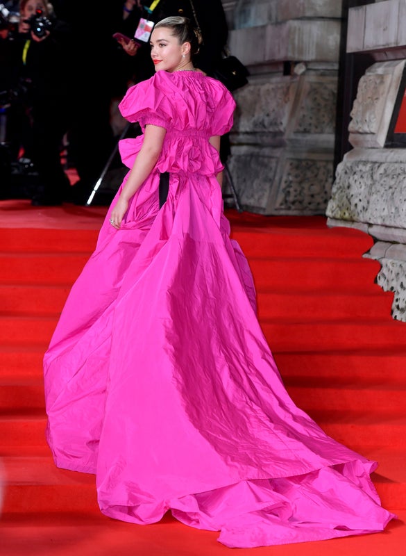 Florence Pugh attending the 73rd British Academy Film Awards held at the Royal Albert Hall, London.