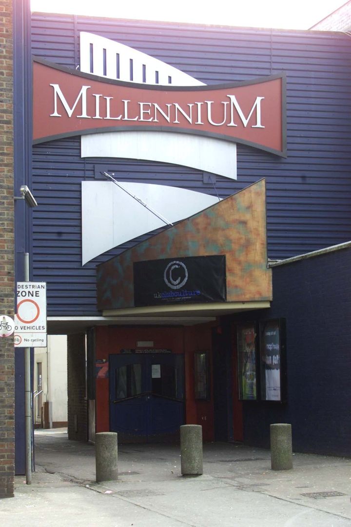 The Millennium Nightclub in Harlow, where Stuart joined Barrymore and his entourage 