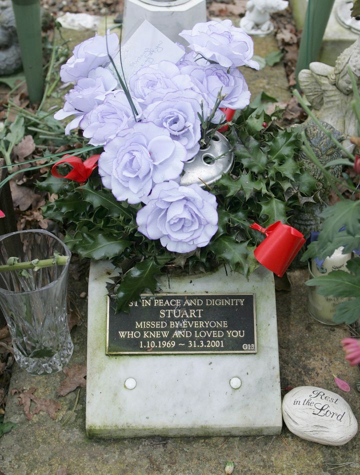 Stuart Lubbock's grave 