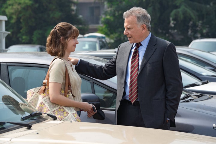 Alison Brie and Paul Reiser in "Horse Girl."