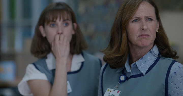 Alison Brie and Molly Shannon in "Horse Girl."