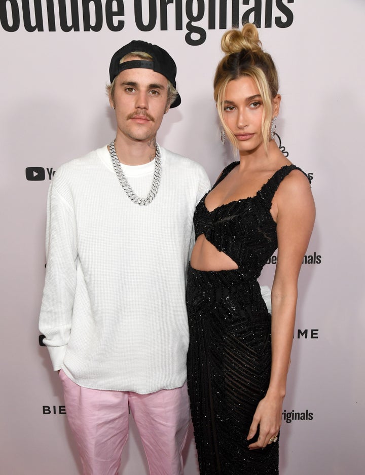 Justin Bieber and Hailey Rhode Bieber 