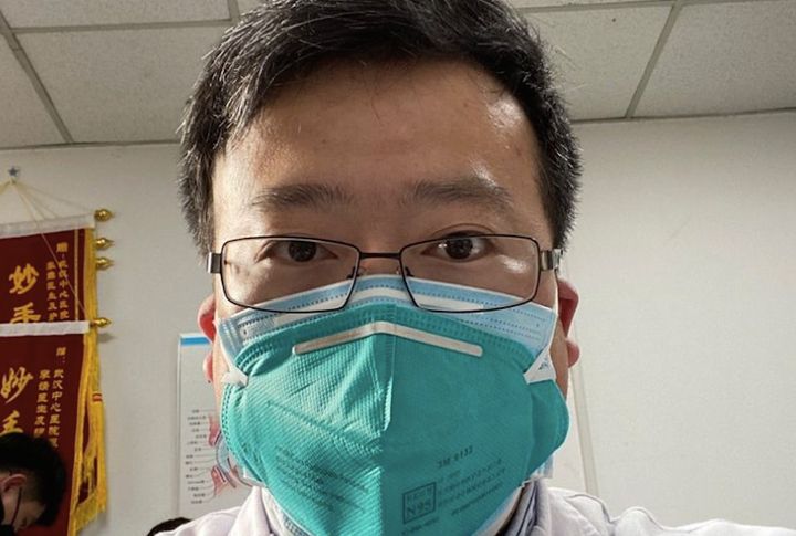 Dr Li Wenliang was silenced by Chinese police after warning about the coronavirus outbreak (Picture: Weibo)