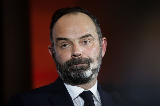 Édouard Philippe lors de son meeting de lancement de la campagne des municipales au Havre le 31