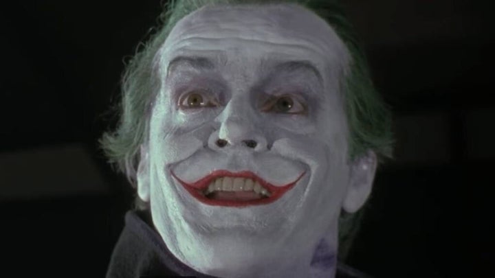 Jack Nicholson dans la peau du Joker en 1989.