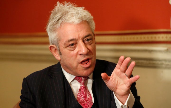 Former House of Commons speaker, John Bercow