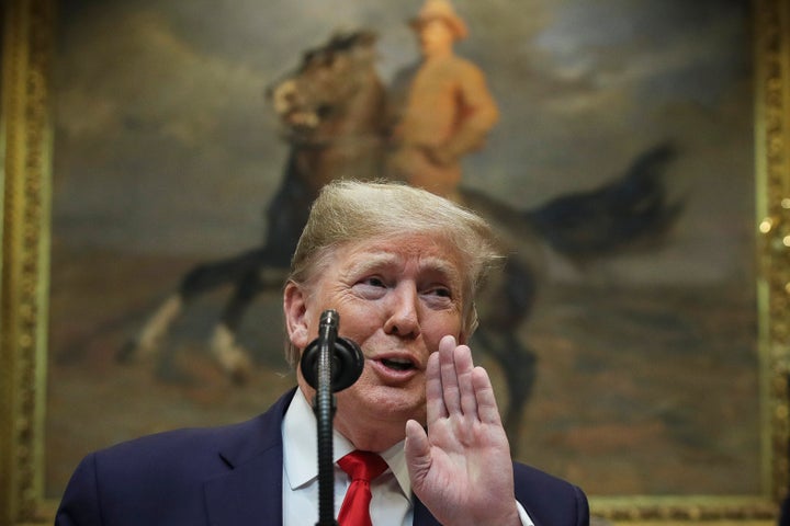 Irony alert: As President Donald Trump announced proposals to weaken the National Environmental Policy Act on Jan. 9 at