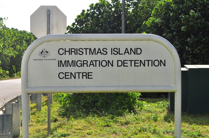 Australians evacuated from China headed for Christmas Island. (Photo by Scott Fisher/Getty Images)