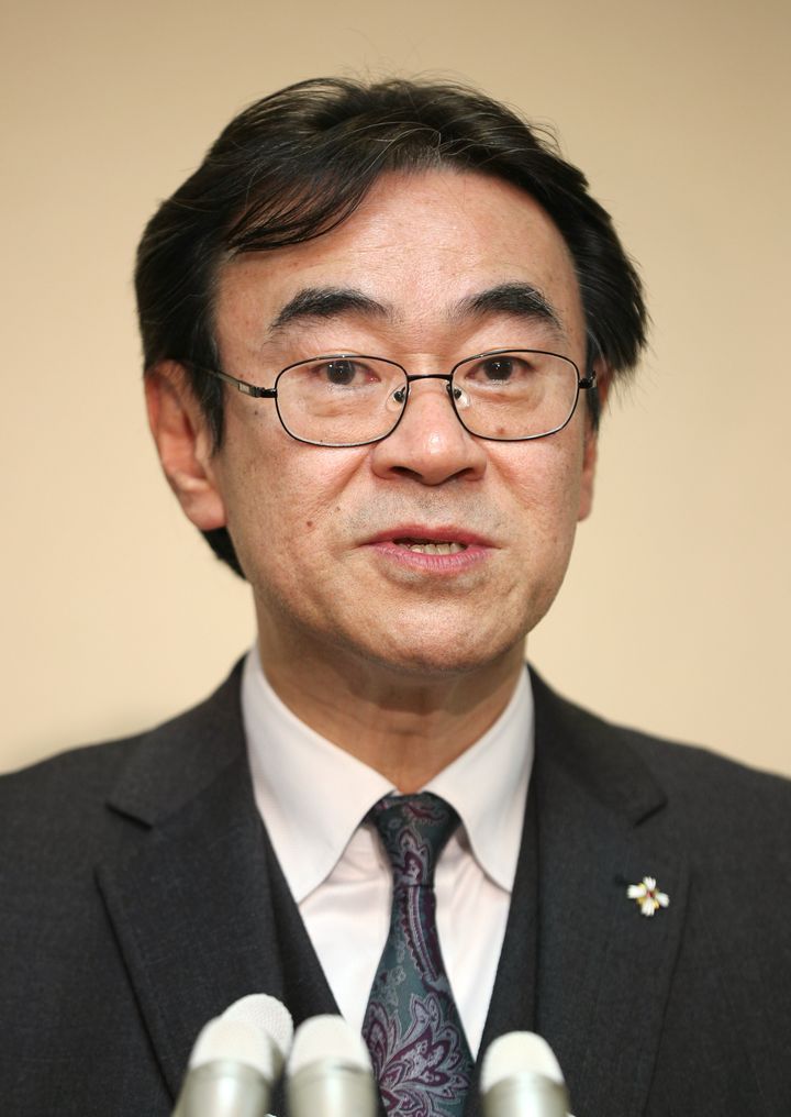就任会見する黒川東京高検検事長（2019年01月21日）