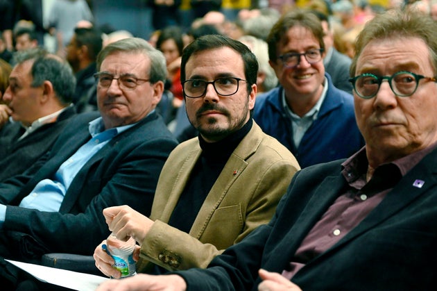 El ministro de Consumo, Alberto Garzón, en el homenaje a Marcos