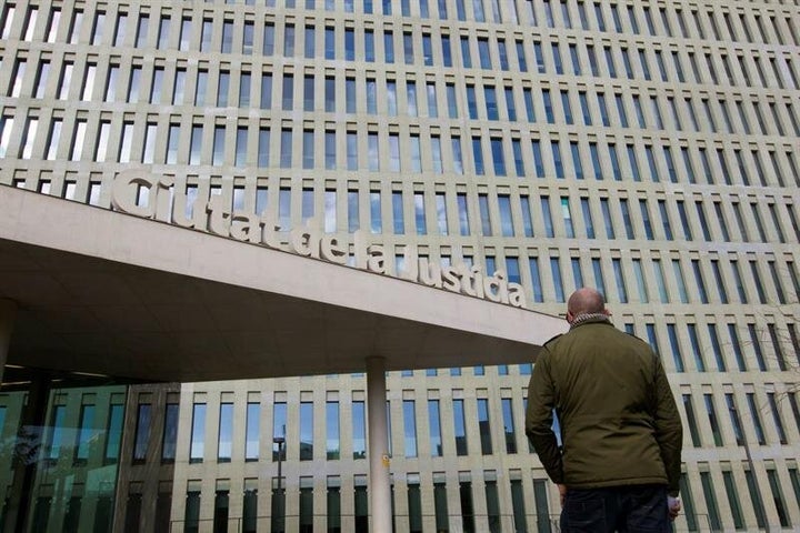Imagen de la sede de la Ciutat de la Justicia de Barcelona.