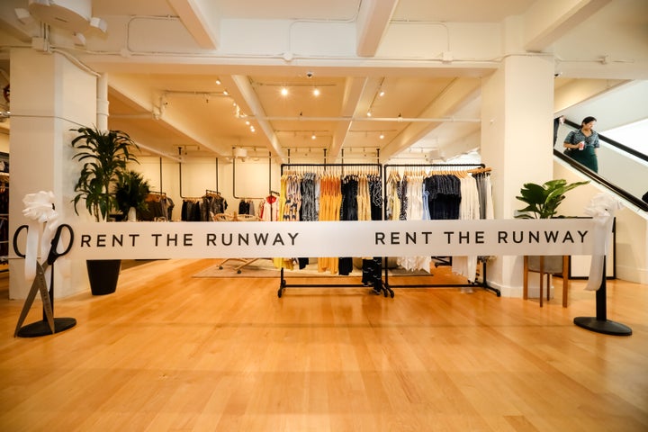 Rent the Runway's West Coast flagship store opened in San Francisco in May 2019.