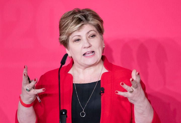 Emily Thornberry during the Labour leadership husting at the ACC Liverpool.