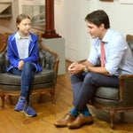 Greta Thunberg Throws Shade At Trudeau For 'Climate
