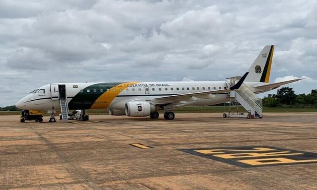 Sem viagem nos próximos dias, presidente Bolsonaro cedeu aeronaves que usa para traslados para buscar...