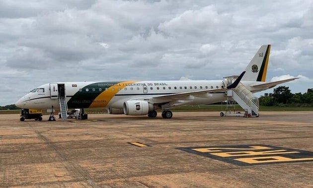 Sem viagem nos pr&oacute;ximos dias, presidente Bolsonaro cedeu aeronaves que usa para traslados para buscar...