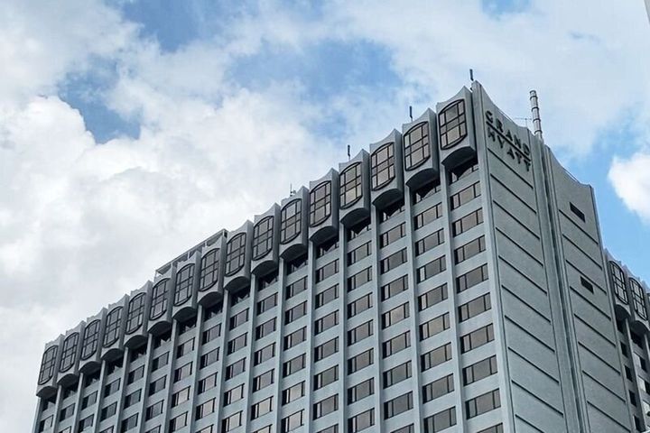 The Grand Hyatt hotel in Singapore