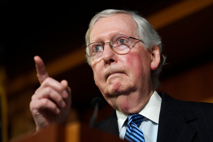The New York Times editorial board described the impeachment trial of President Donald Trump, under the guidance of Senate Ma