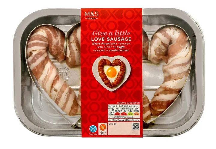 Image result for marks and spencer love sausage