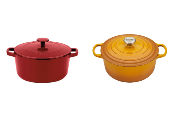 Ernesto Red Enameled Cast Iron Roaster