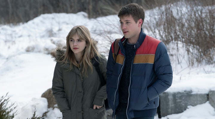 Emilia Jones and Connor Jessup in "Locke & Key."