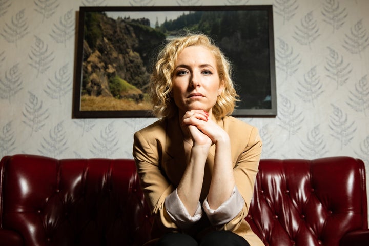 María del Puy Alvarado, en el Estupenda Café Bar de Madrid.