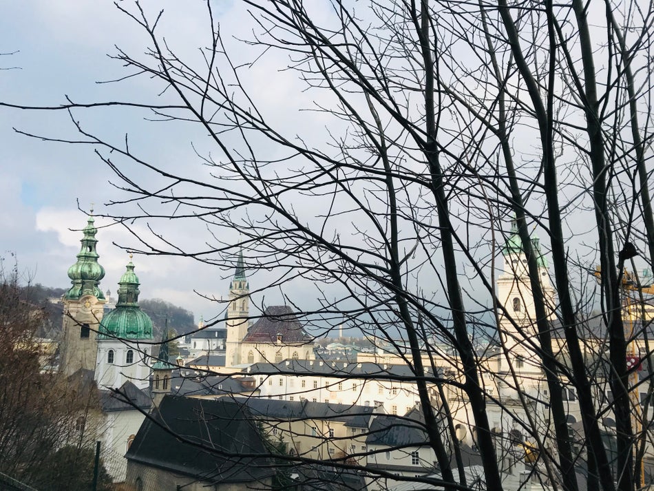 Το Σάλτζμπουργκ από ψηλά