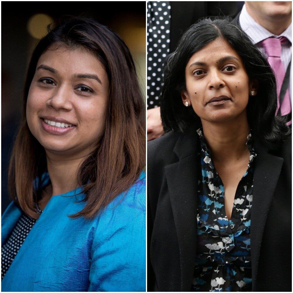 Tulip Siddiq says she and Rupa Huq (right) have been confused on a number of occassions 