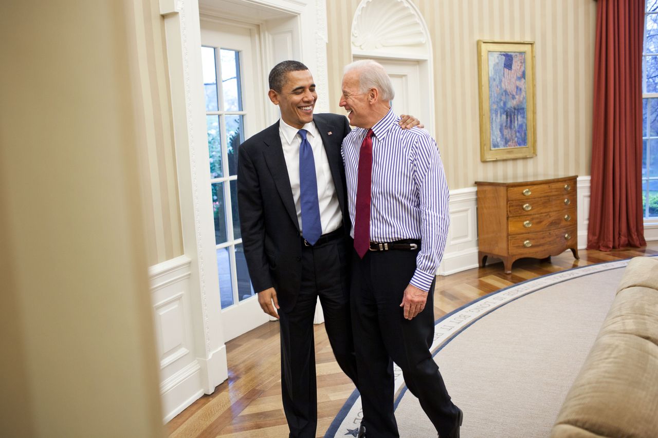 The former vice president who found social media notoriety through his ‘bromance’ with Barack Obama
