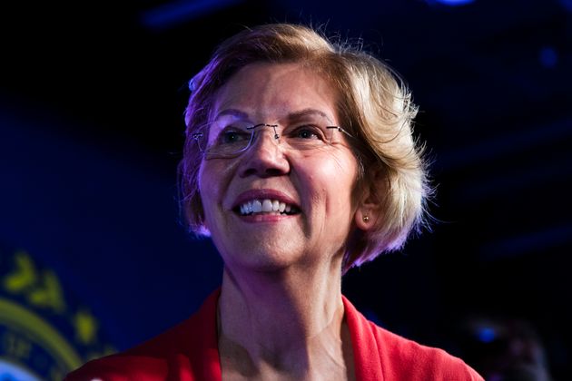 Democratic presidential candidate Senator Elizabeth Warren