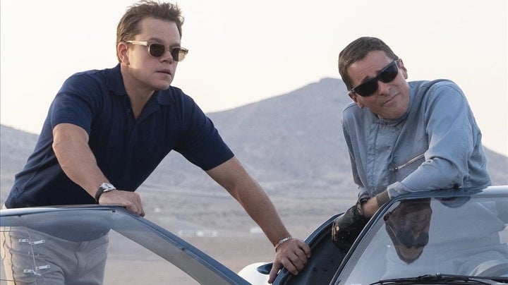 Matt Damon y Christian Bale protagonizan 'Le Mans '66'.