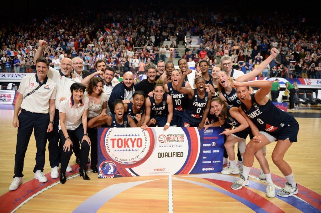 L'équipe De France Féminine De Basket Se Qualifie Pour Tokyo 2020 | Le ...