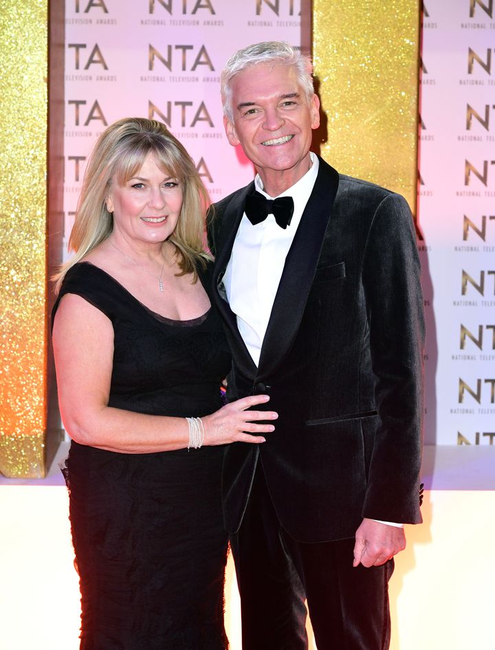 Phillip Schofield and wife Steph