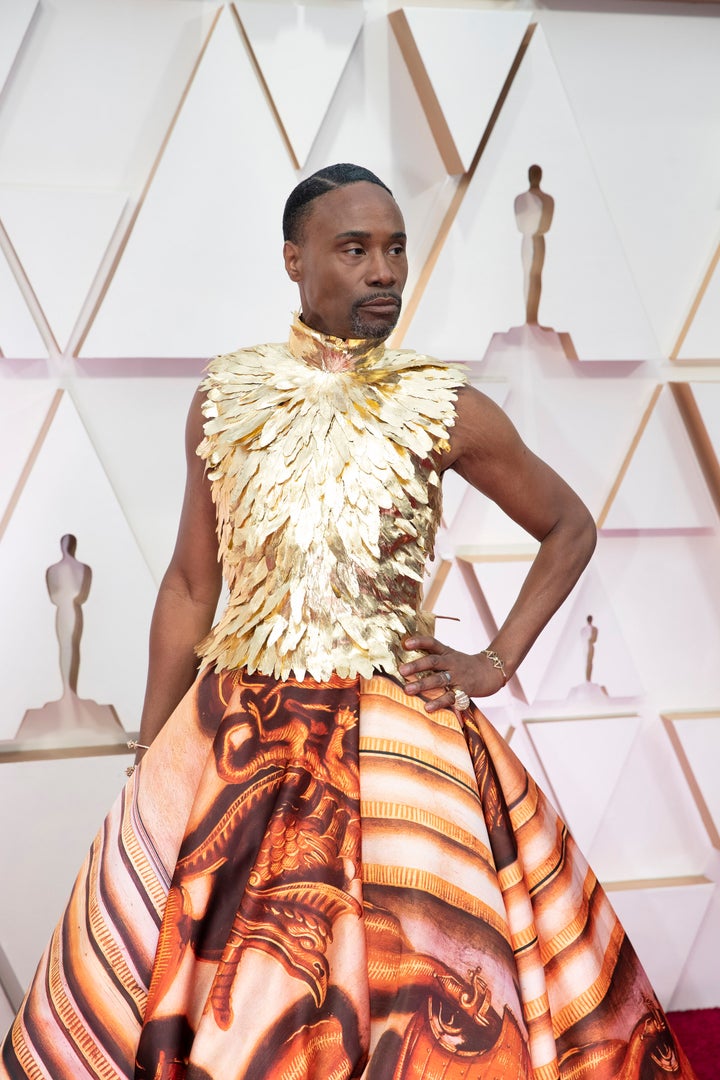 Oscars 2020 Red Carpet Billy Porter Pulls Out All The Stops Again