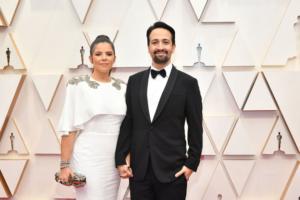 Vanessa Nadal and Lin-Manuel Miranda