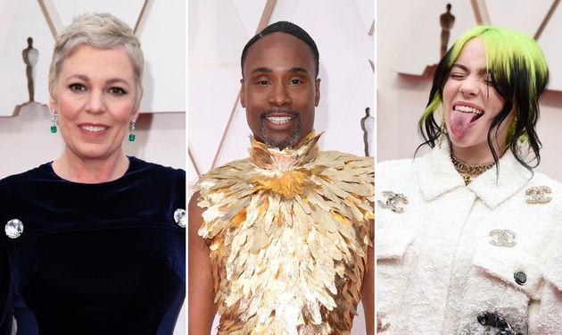 Olivia Colman. Billy Porter and Billie Eilish