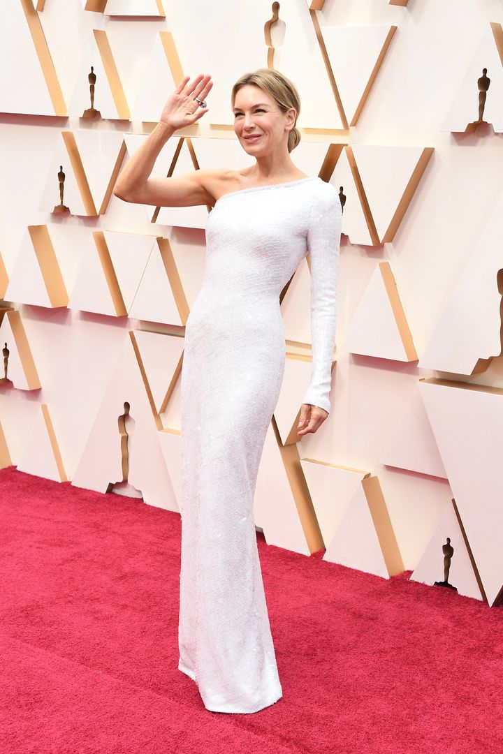 Renée on the Oscars red carpet