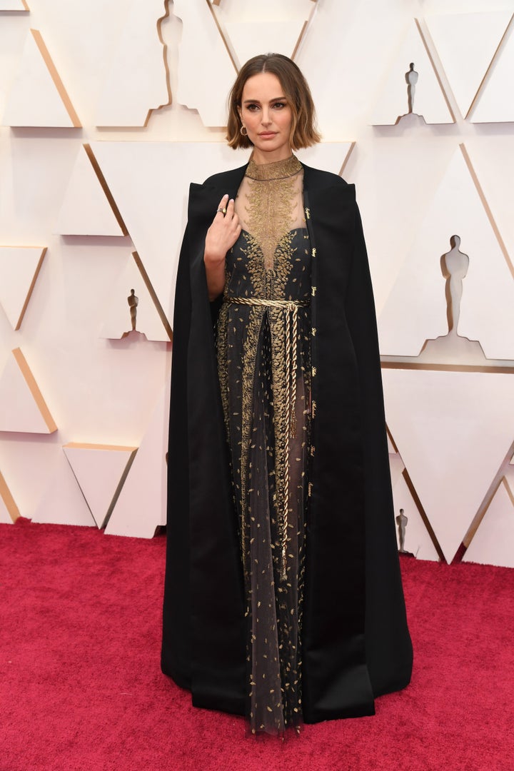 Natalie Portman, de Dior en los Oscar 2020.