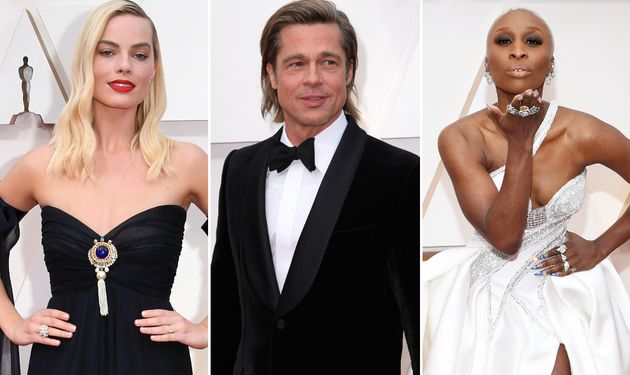 Margot Robbie, Brad Pitt and Cynthia Erivo on the Oscars red carpet