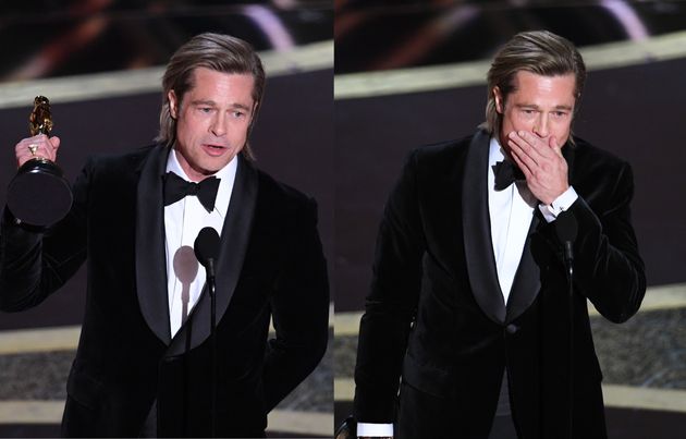 Emotional Brad Pitt Dedicates First Acting Oscar Win To Kids: I Adore You
