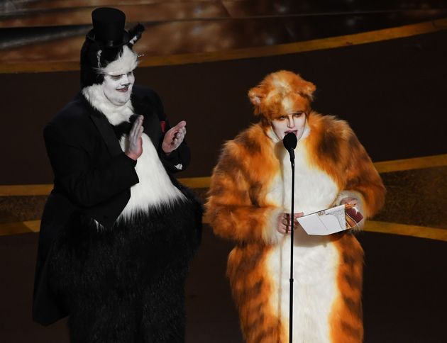 Oscars 2020: Cats James Corden And Rebel Wilson Were The Perfect Picks To Present Best Visual Effects