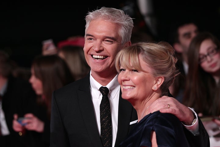 Phillip Schofield and wife Steph