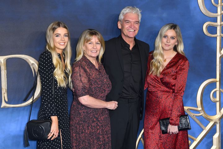The couple have two grown-up daughters