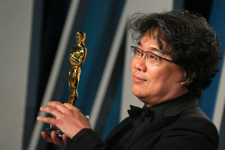 Parasite director Bong Joon-ho was the guest of honour after winning Best Picture