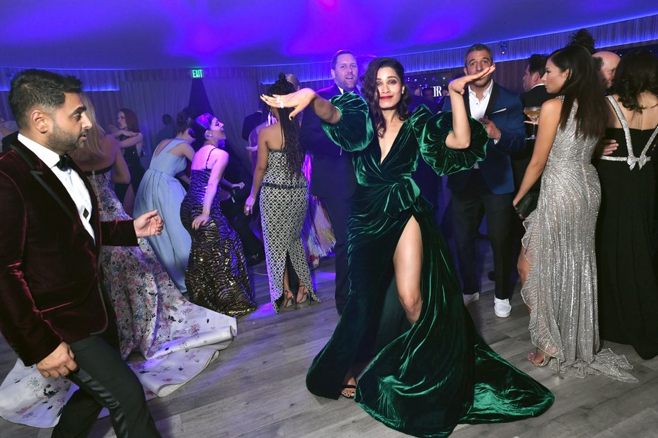 Freida Pinto threw down some moves on the dancefloor