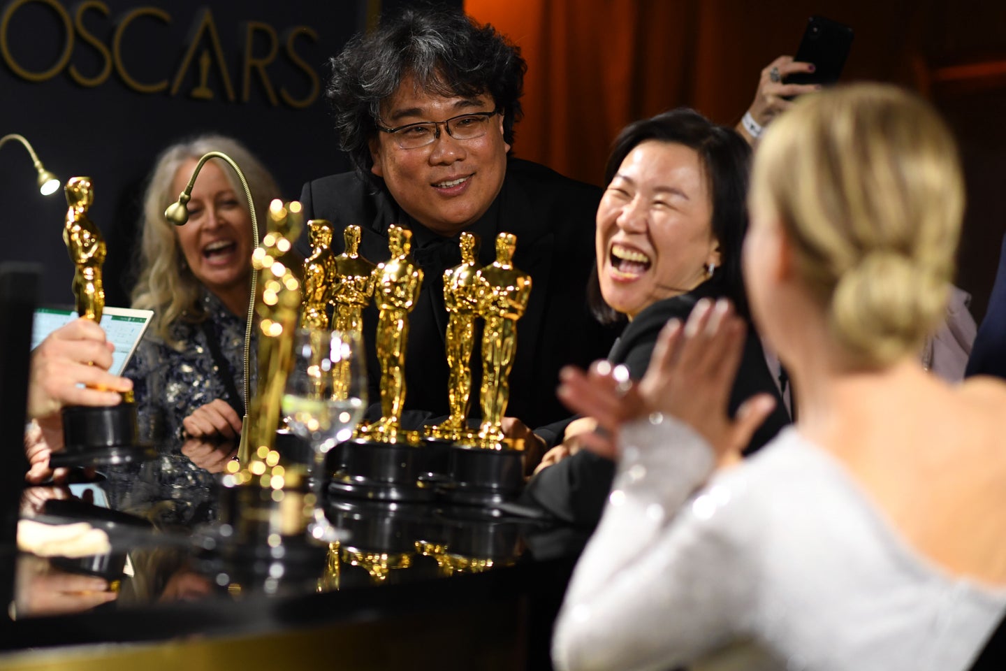 Watch Bong Joon Ho Apologize To Oscars Engravers For Winning Too Many