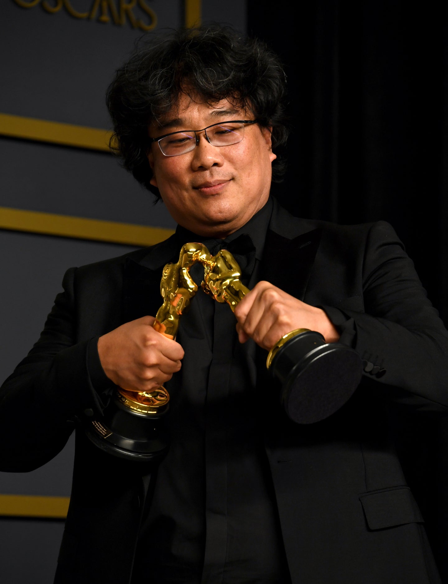 Watch Bong Joon Ho Apologize To Oscars Engravers For Winning Too Many