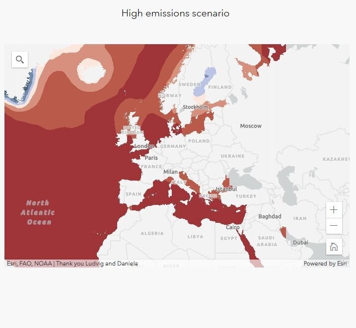 Montee Des Eaux Voici La Carte Des Littoraux Francais Menaces D Ici 2100 Le Huffpost