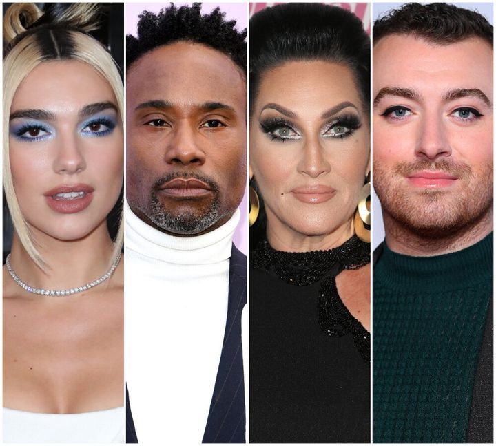 Dua Lipa, Billy Porter, Michelle Visage and Sam Smith are all up for a British LGBT Award